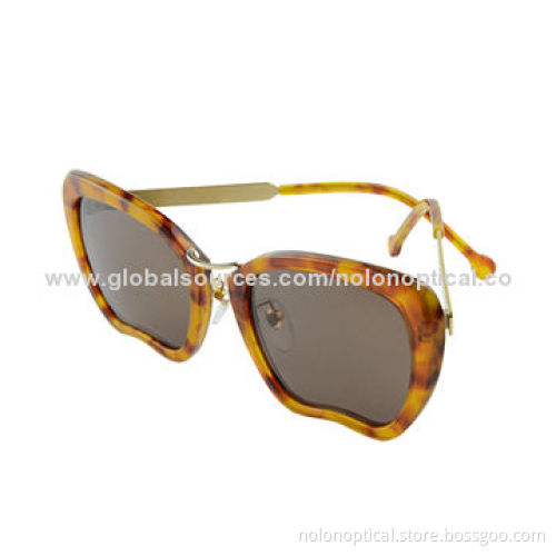 High-quality New Style Sunglasses with Metal Eyebrow, Customized Logos, OEM/ODM Orders Accepted